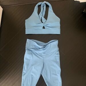 Blue Fabletics set